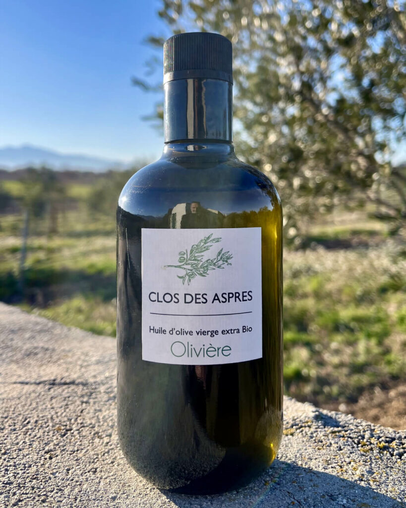 Huile d’olive vierge extra BIO Olivière